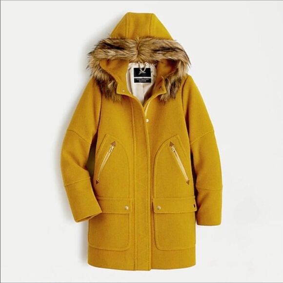NWT.Chateau Parka in Italian Stadium-Cloth Wool sz 4